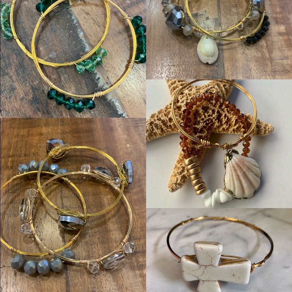 Hand Crafted Cross Bracelet 2/$20 or 3/$25 - Picture 3 of 5